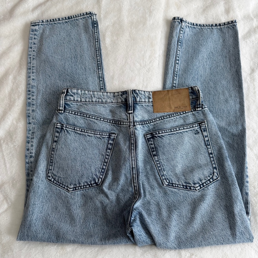 Rag and Bone Alex High-Rise Ankle Straight-Leg Jeans Size 26 - Picture 2 of 13